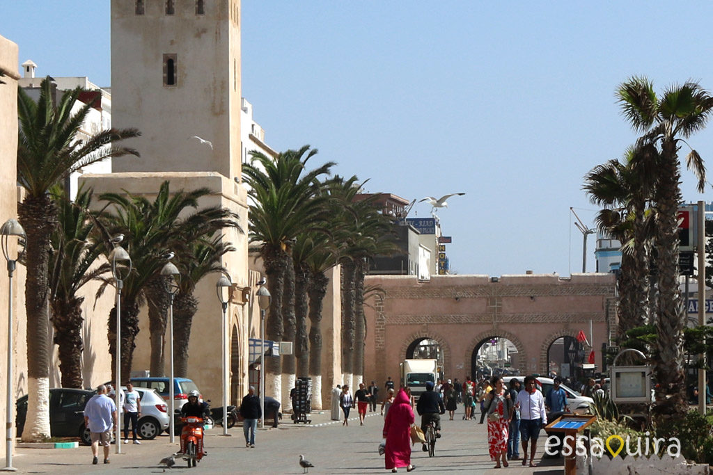 Photo horloge medina Essaouira Maroc