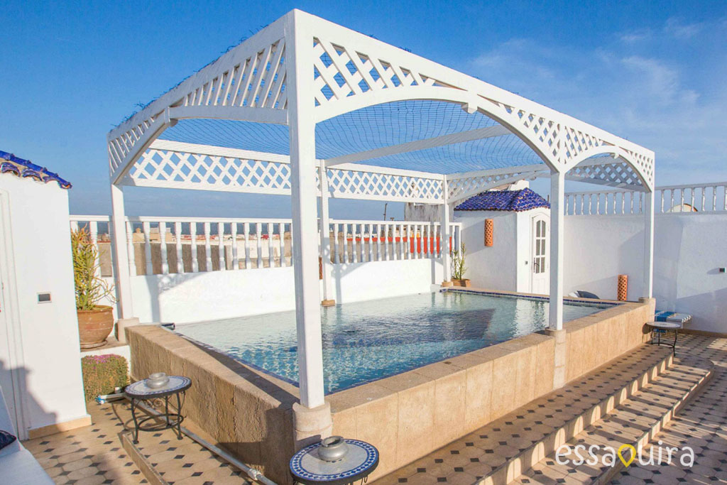 Riad avec piscine sur le toit Essaouira