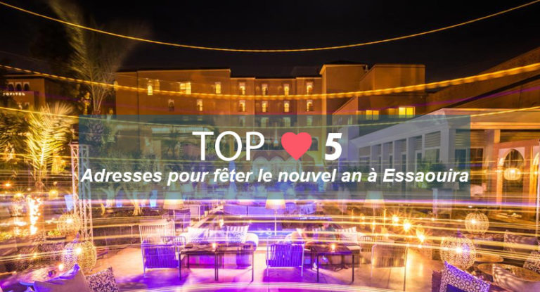 Restaurants pour fêter nouvel an Essaouira
