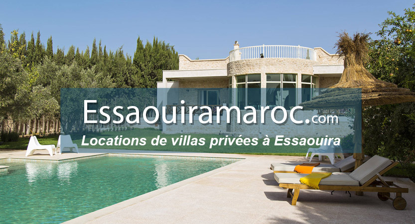 Location villa privée avec piscine a Essaouira