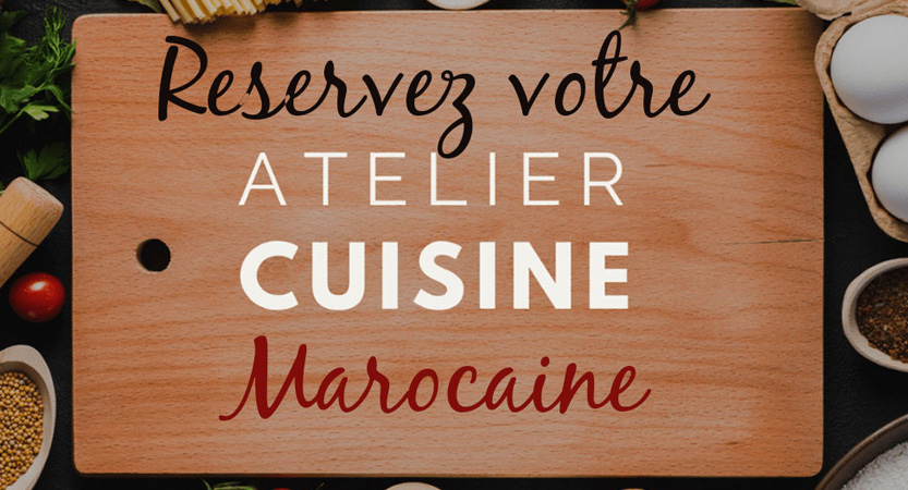 Réservation cours cuisine marocaine a Essaouira