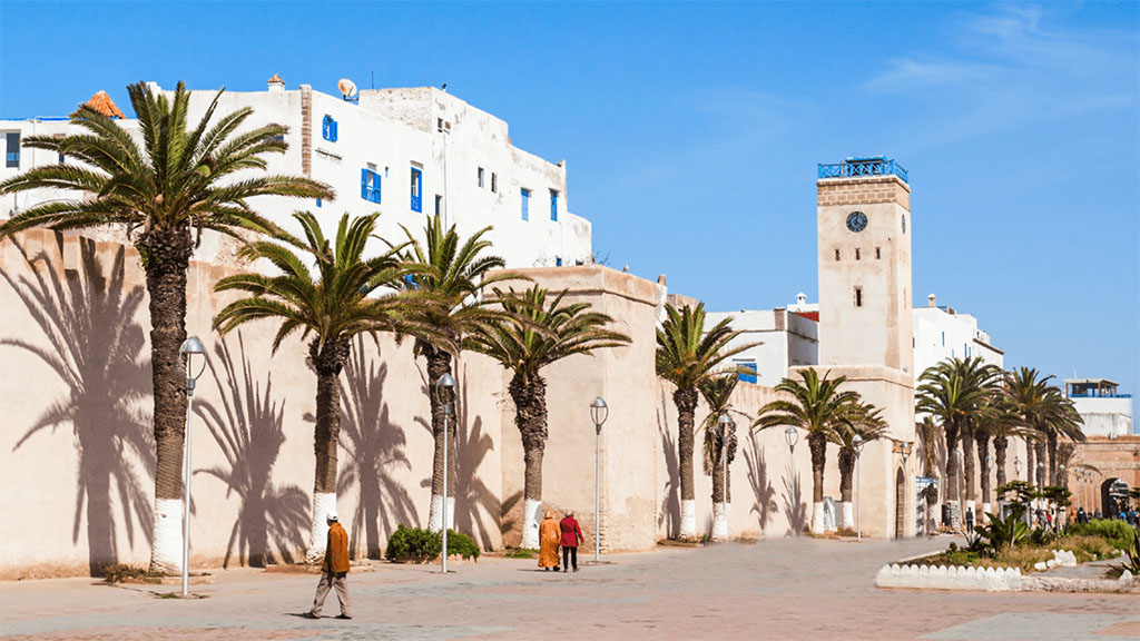 Rempart Medina Essaouira au Maroc