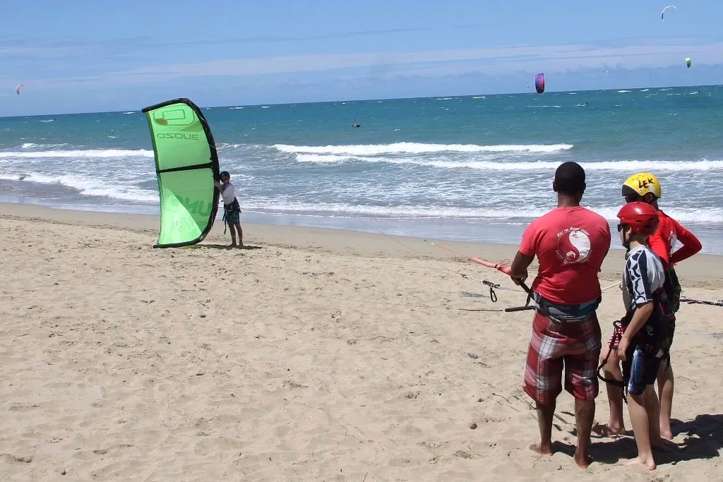 Cours kitesurf enfant a Essaouira plage